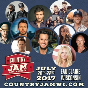 Country Jam USA 2017 Set for July 22nd in Eau Claire, Wisconsin